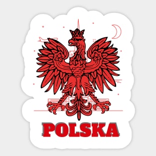 Polska - Eagle - pride Sticker